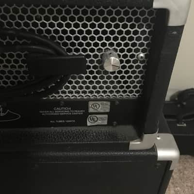 Peavey 5150 Signature 120-Watt Guitar Head, early 90's, black w/ 4x12 Slant Cabinet image 3