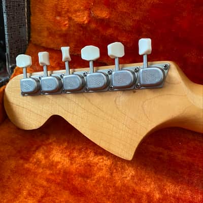 Fender Mustang - 1966 - Olympic White - All Original w/OHSC image 13