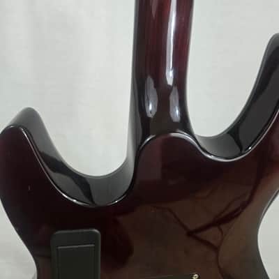 DBZ Barchetta Eminence series Floyd Rose flame Maple top translucent black cherries 7.5 lb 2011 - Translucent black cherry image 11