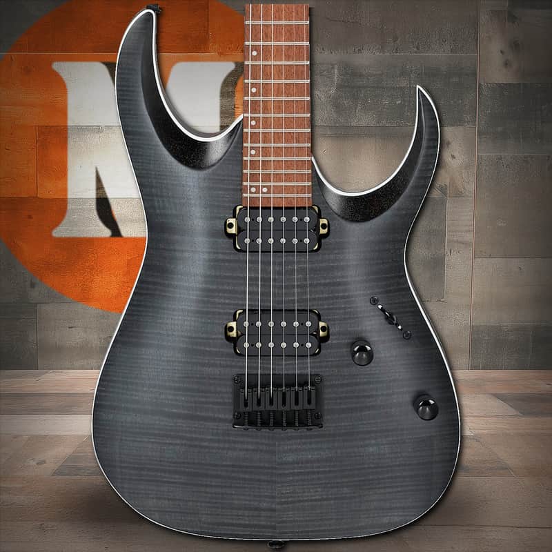 Ibanez RGA Standard 6 String Electric Guitar - Transparent Gray Flat (RGA42FMTGF) image 1