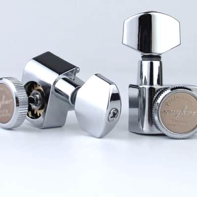 6 Premium In-line Locking Guitar Tuners Machine Head for electric and Acoustic guitars Complete Set image 12