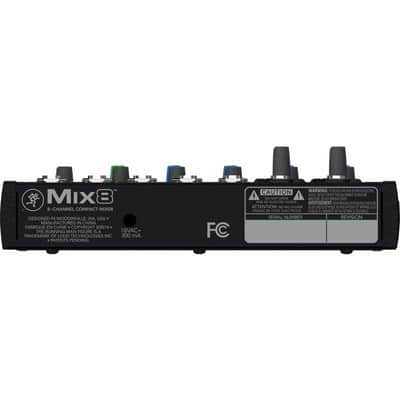 Mackie MIX8 Mixeur compact 8 canaux, 10 entrées MIX8 image 4