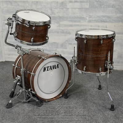 Tama Star Bubinga 3pc Bop Drum Set Natural Indian Laurel w/Inlay image 2