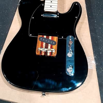 Hillbilly Guitars Custom Exotic Wood Fender Telecaster Bridge w Brass Comp Saddles image 3