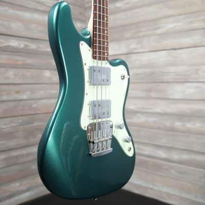 Squier by Fender Paranormal Rascal HH Bass - Sherwood Green (0414-SR) image 5