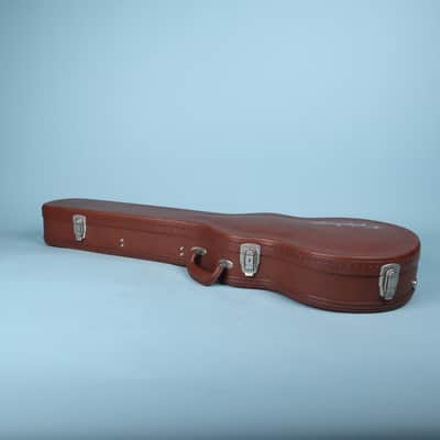 Epiphone Les Paul Hardshell Guitar Case Brown with Pink Interior image 7