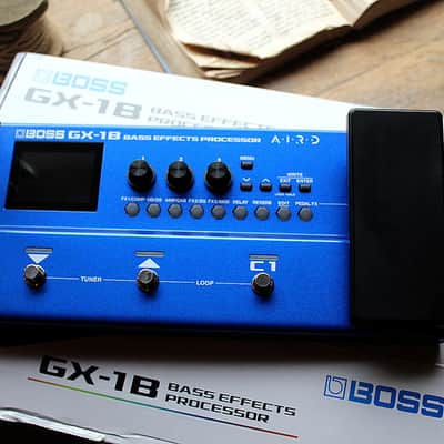 BOSS "GX-1B Bass Effects Processor Blue" image 1