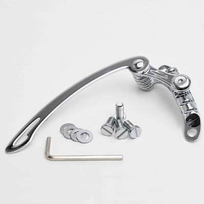 Chrome Les trem, TLT2C, Flat Arm Tremolo by Goldo image 2