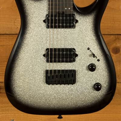 Jackson Pro Plus Misha Mansoor Juggernaut HT7 - Caramelized Maple - Silverburst Sparkle - 7-String image 10