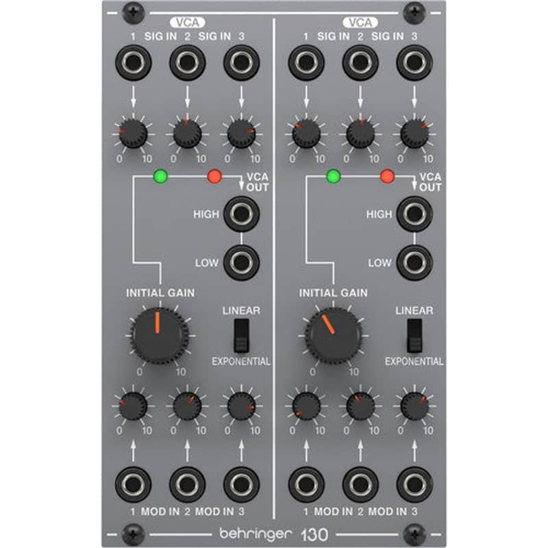 Behringer 130 DUAL VCA Eurorack Module (DEMO) image 1