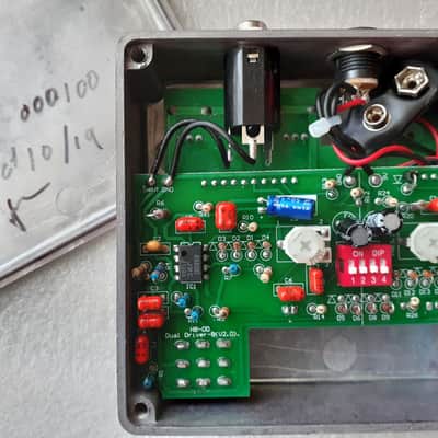 Hot Box Pedals HB-DD Dual Drive Overdrive Superb Drive and Sustain Tone 2019 image 6