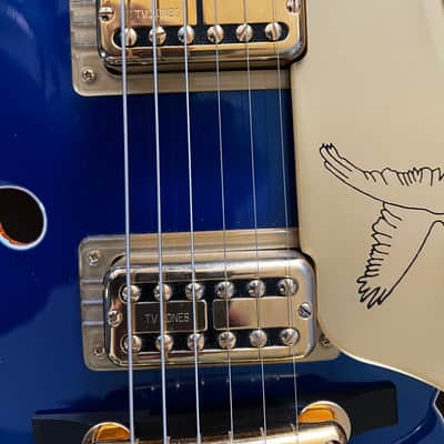 Gretsch Royal Blue Falcon G6136T 2017 - Royal Blue image 2