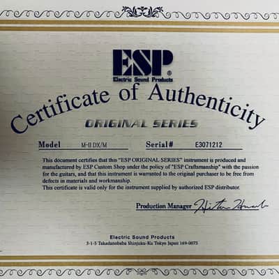 ESP Custom Shop M-II Deluxe (2023) image 17
