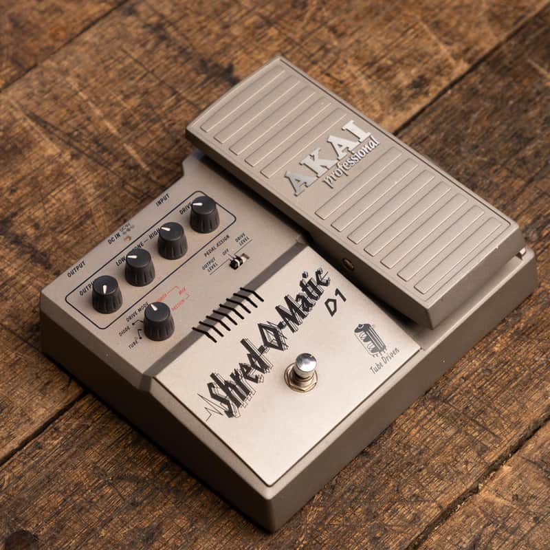 Akai Shred-O-Matic D1 Tube-Driven Overdrive / Distortion 2000s - Silver image 1