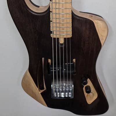 SomethingAwesome. Low30 Short Scale Bass VI - Wenge / Maple image 9