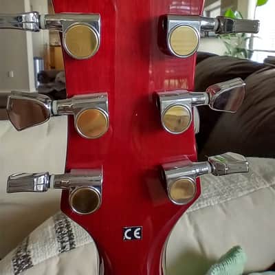 DeArmond M-72 2001 - Transparent Red Flame Maple image 10