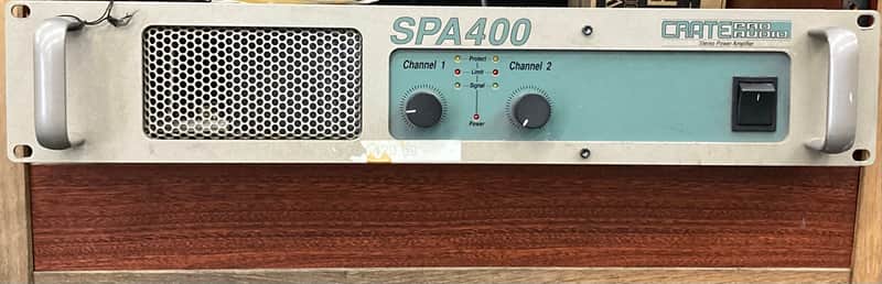 Crate SPA400 2 Channel Stereo Power Amplifier image 1