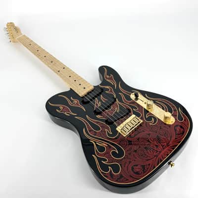 2016 Fender James Burton Telecaster - Red Paisley Flames Bild 4