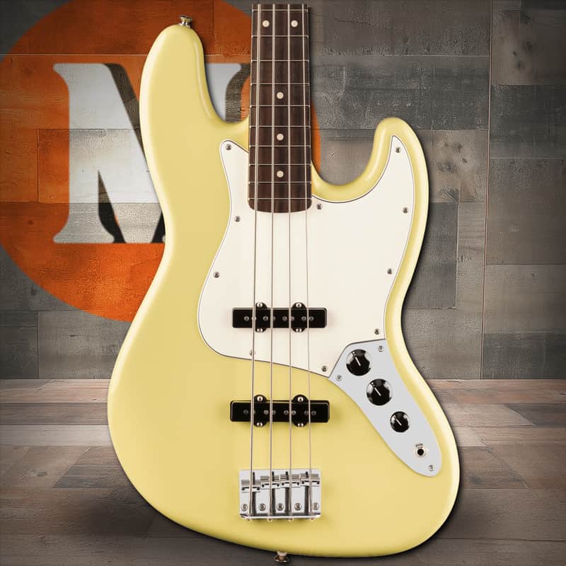 Fender Player II Jazz Bass Rosewood Fingerboard - Hialeah Yellow image 1