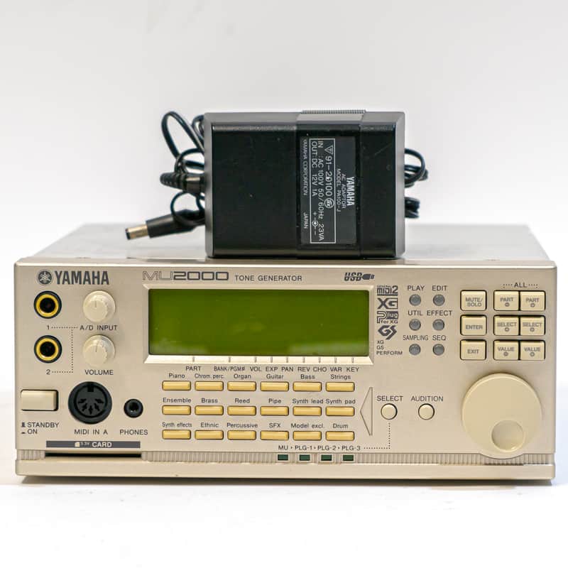 Yamaha MU2000 Tone Generator Synthesizer Sound Module with | Reverb