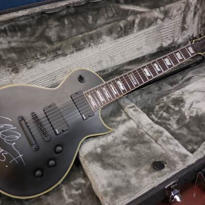 ESP LTD EC-407 with Rosewood Fretboard 2012 - 2017 - Black Satin image 1