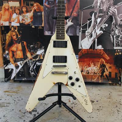 Iconic ELECTRA V shape vintage guitar - Metallica James Hetfield Gibson copy image 6
