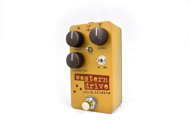 Western Drive 2 :: Orion Effekte / trocken knochiges Overdrive Pedal image 1