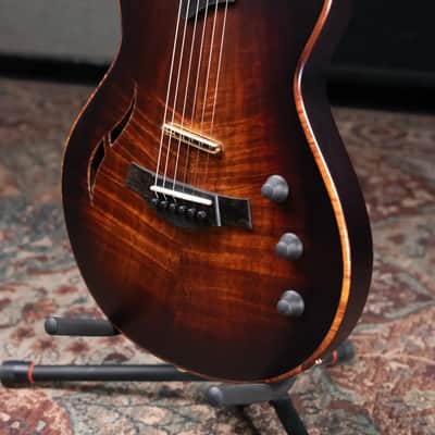 Taylor Custom Shop T5z Custom #C0957 Hawaiian Koa/Shamel Ash Hollow Body Electric Guitar with Hardshell Case image 4