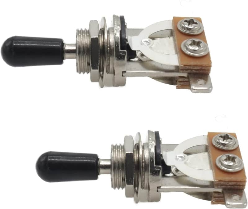 Electric Guitar 3-Way Toggle Selector Switch for - 2pcs Pickup Switch, Guitar Accessories image 1