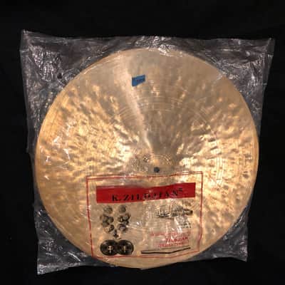 Elvin Jones' Original 1970s Zildjian Turkish K 18" Cymbal. NOS! Original K. Zildjian Bag! image 1