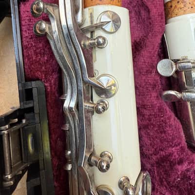 Buffet Crampon Paris klarinet clarinet B12 from the 90's White / Ivory Ultra Rare image 19