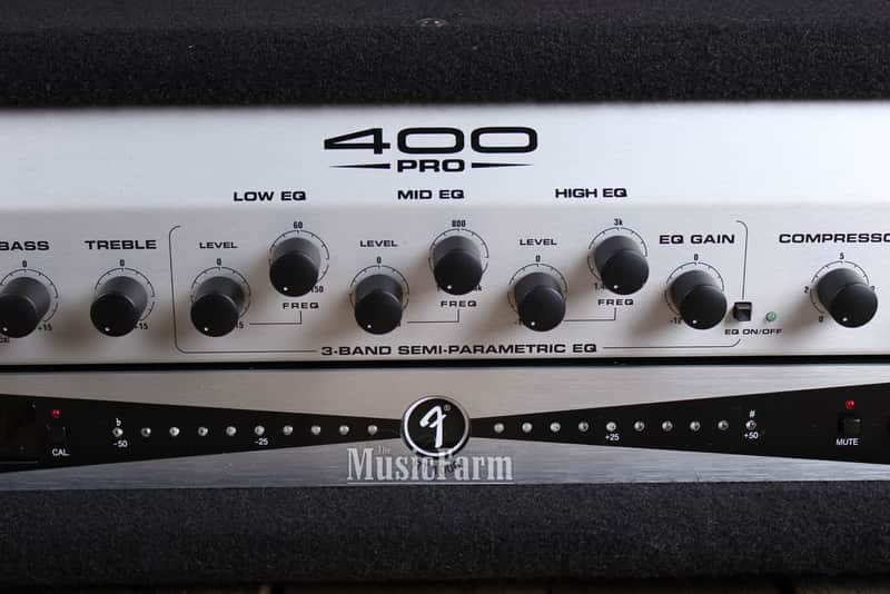 Fender® 400 PRO Electric Bass Guitar Amplifier Head Amp with