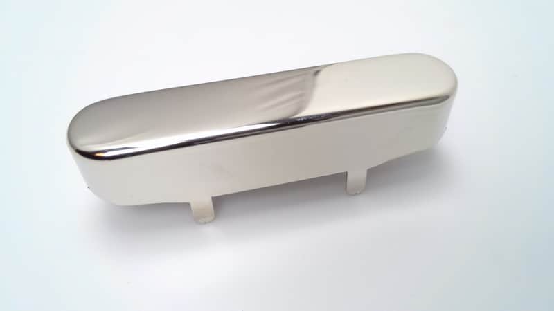 True Custom Shop® Nickel Silver Vintage Cut Neck Pickup Cover for Fender Tele image 1