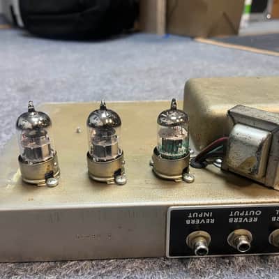 1965 Fender Deluxe Reverb AB763 -- Pre-CBS Blackface Serial A 06439 image 13