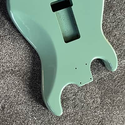 G&L Fullerton Deluxe Legacy guitar body Matcha Green Alder USA image 5