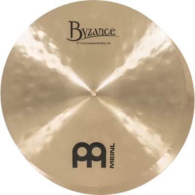 Meinl 15" Byzance Traditional Extra Hammered Hi-Hat Cymbals (Pair)