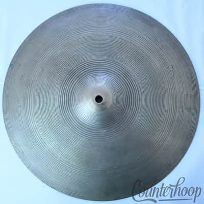 Zildjian 15"Hi-Hats 70s Cymbals Vintage B20 Avedis A Turkish Matched Set/Pair US image 2