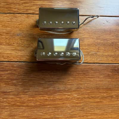 2006 Gibson Burstbucker Pro Humbucker Pickup Set - Nickel image 1