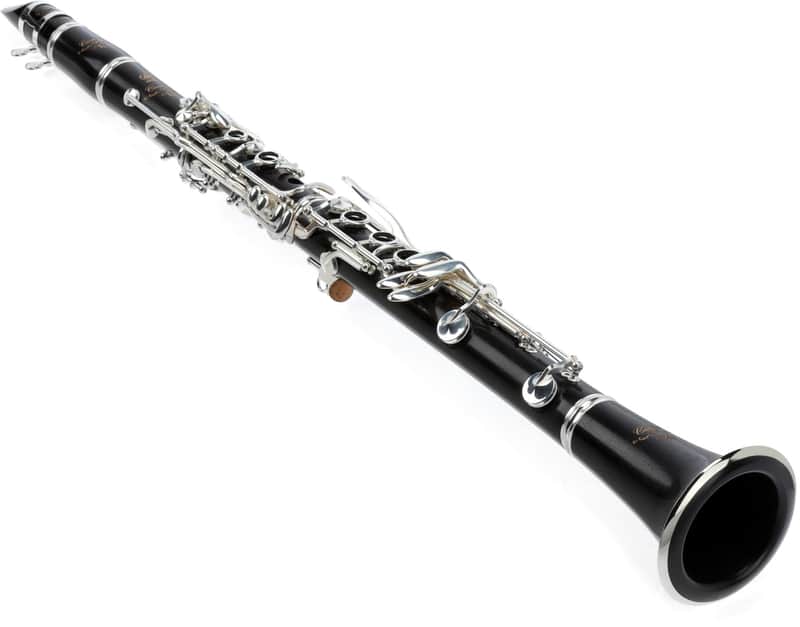 Yamaha Custom SEVR Clarinet; key of Bb; grenadilla wood body, barrel and bell; SEV bore design; CLC-65 case & CLB-90II cover; 4CM hard rubber mouthpiece; Japan image 1