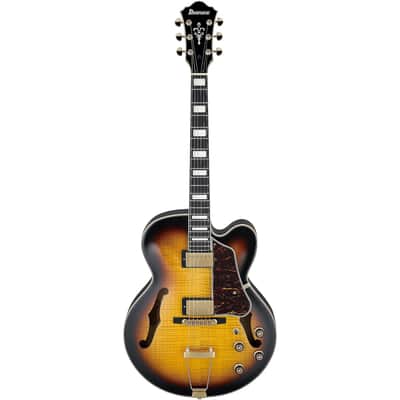 Ibanez Artcore Expressionist AF95FM-AYS 6-String Hollow Body Electric Guitar with Macassar Ebony Fretboard, Right-Handed, Antique Yellow Sunburst image 2