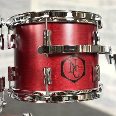 Noble & Cooley CD Maple 5pc Drum Set Cherry Stain image 5