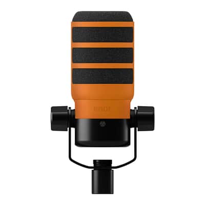 Rode WS14 Deluxe Pop Filter for PodMic (Orange) image 1