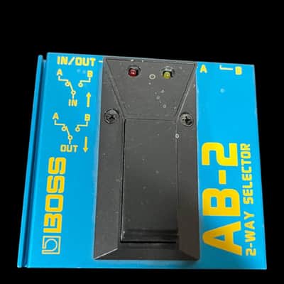 Boss AB-2 2-Way Selector 2002 - Present - Blue X14439 image 1