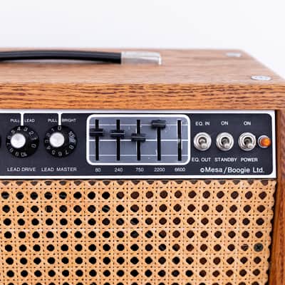 1979 Mesa Boogie Mark II A Vintage Tube Combo Amp 1x12 Hardwood Oak w/ Reverb & EQ, Electro Voice EVM-12L image 4