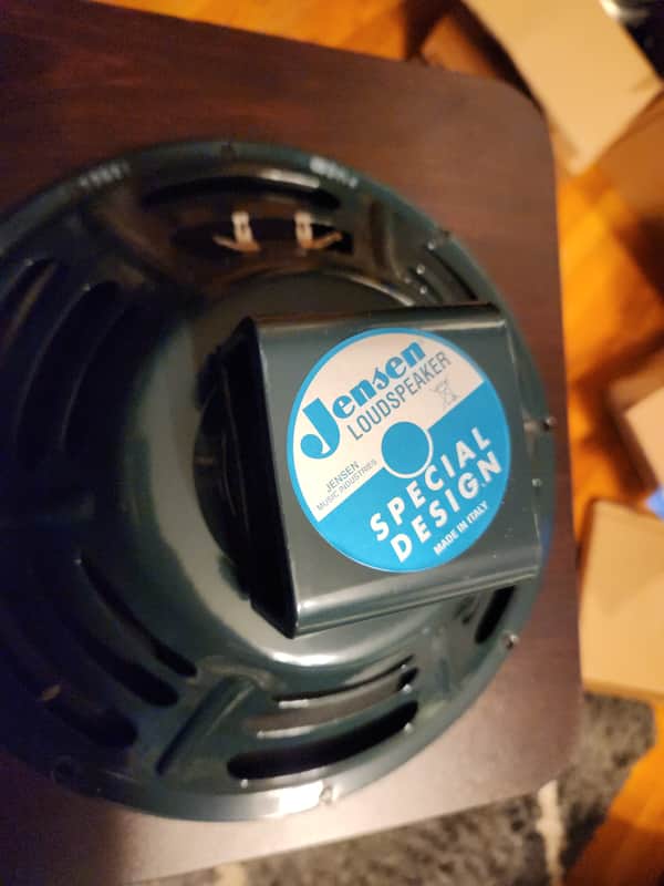 Jensen P12Q Vintage Alnico 12" 40-Watt 8ohm Guitar Speaker 2010s - Green image 1