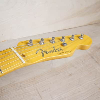 Fender TL52-TX Telecaster Reissue MIJ w/ USA Texas Special Pickups 2012 Black w/ Bag image 6