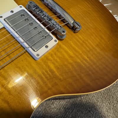 CME Exclusive! 2022 Gibson Murphy Lab 1959 Les Paul r9 Ultra Light Aged - Dirty Lemon Fade - 8.3 labs image 12