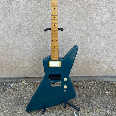 Scott Samick Explorer style - Blue image 1