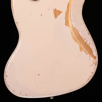 Fender Flea Jazz Bass Rosewood Fingerboard Road Worn Shell Pink New Old Stock (265) image 4