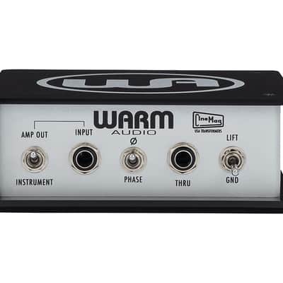 Warm Audio WA-DI-P Passive Instrument/Guitar/Keyboard DI Direct Box PROAUDIOSTAR image 1